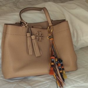 Tory Burch shoulder bag pink/almond color